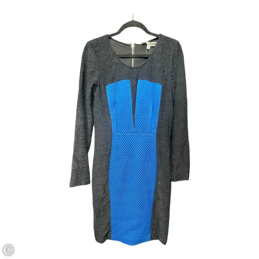 Dress Party Short By Tracy Reese In Black & Blue, Size: 12