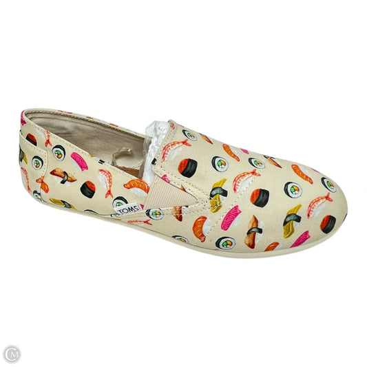 Shoes Flats By Toms In Multi-colored, Size: 8.5