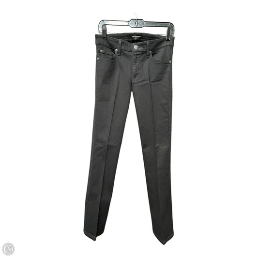 Jeans Boot Cut By 7 For All Mankind In Black Denim, Size: 8