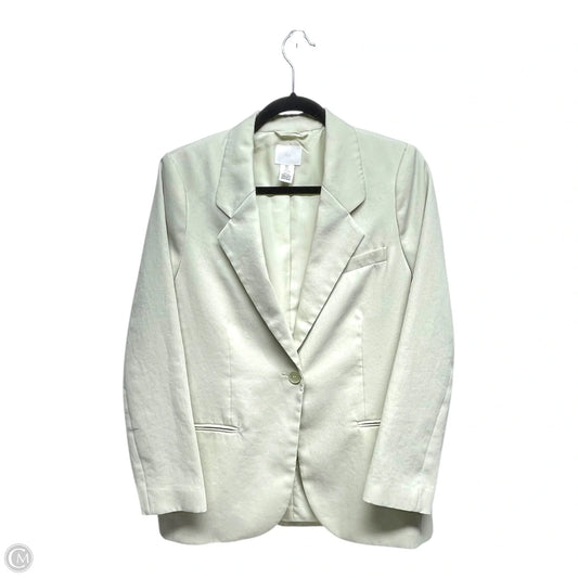 Blazer By H&m In light Mint Green, Size: S