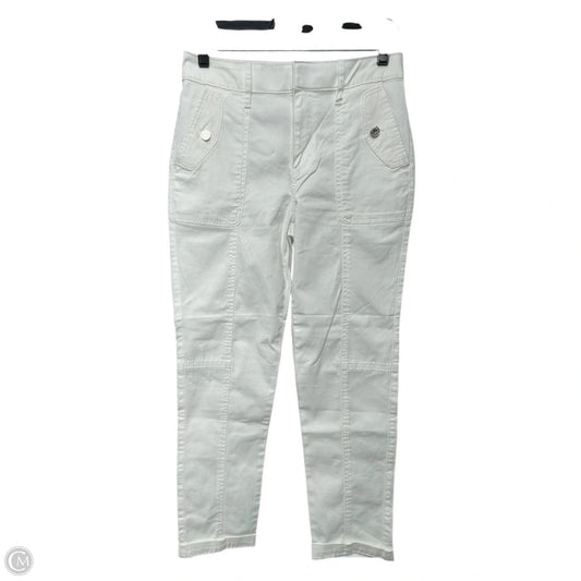 Pants Cropped By White House Black Market In White, Size: 2