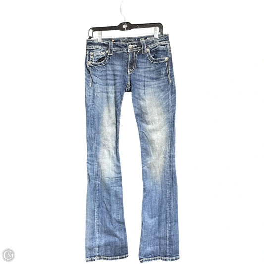 Jeans Boot Cut By Miss Me In Blue Denim, Size: 6