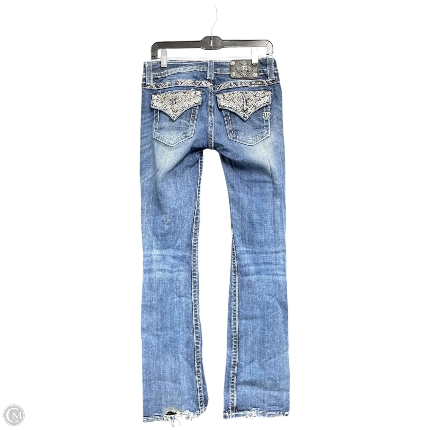 Jeans Boot Cut By Miss Me In Blue Denim, Size: 6