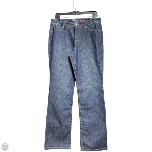 Jeans Straight By Style And Company In Blue Denim, Size: 10