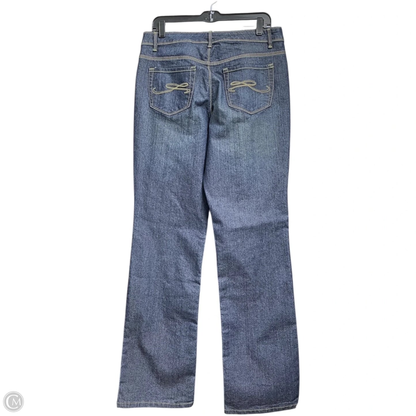 Jeans Straight By Style And Company In Blue Denim, Size: 10