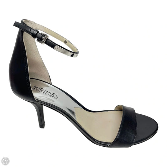 Sandals Heels Stiletto By Michael By Michael Kors In Black, Size: 9