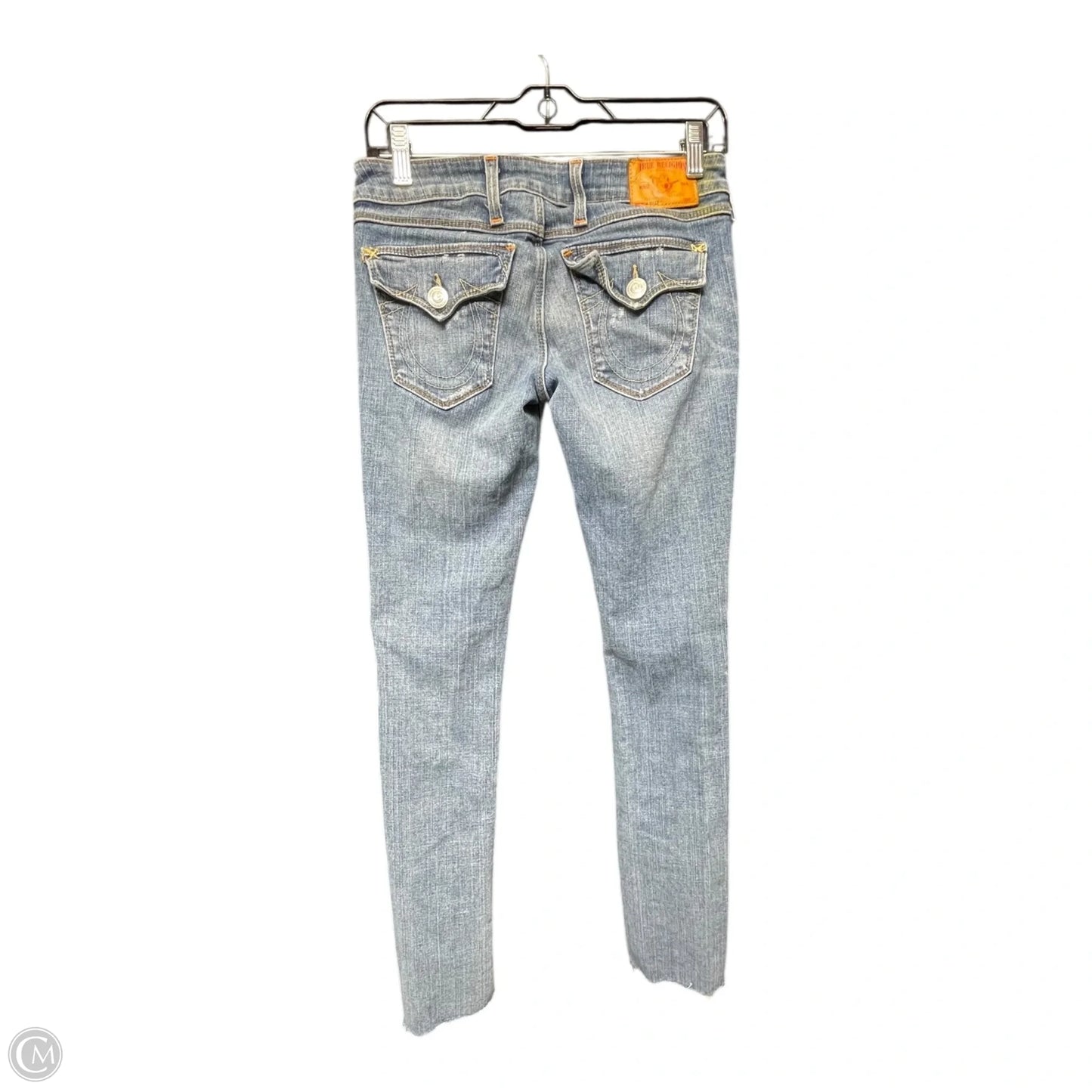 Jeans Skinny By True Religion In Blue Denim, Size: 26