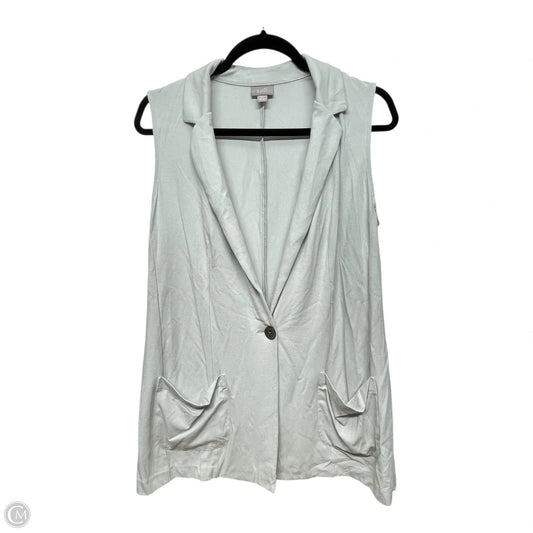Vest Other By J. Jill In Grey, Size: Xs