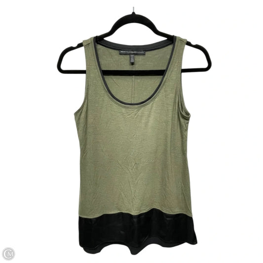 Top Sleeveless By White House Black Market In Black & Green, Size: Xxs