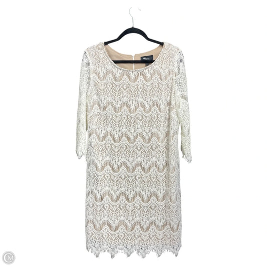 Dress Casual Short By Ronnie Nicole In White, Size: 16