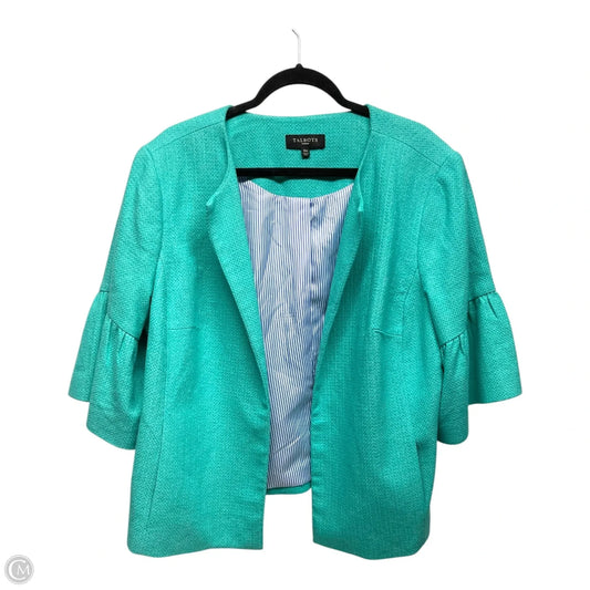 Blazer By Talbots In Aqua, Size: 16