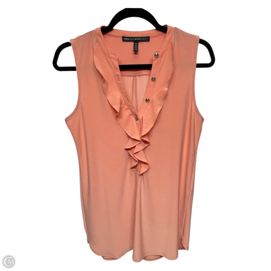 Top Sleeveless By White House Black Market In Peach, Size: Xs