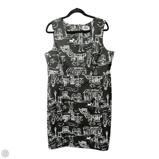 Dress Casual Short By austin clothing In Black & White, Size: Xl