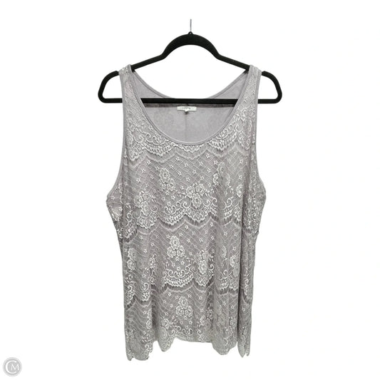 Top Sleeveless By Maurices In Mauve, Size: Xl