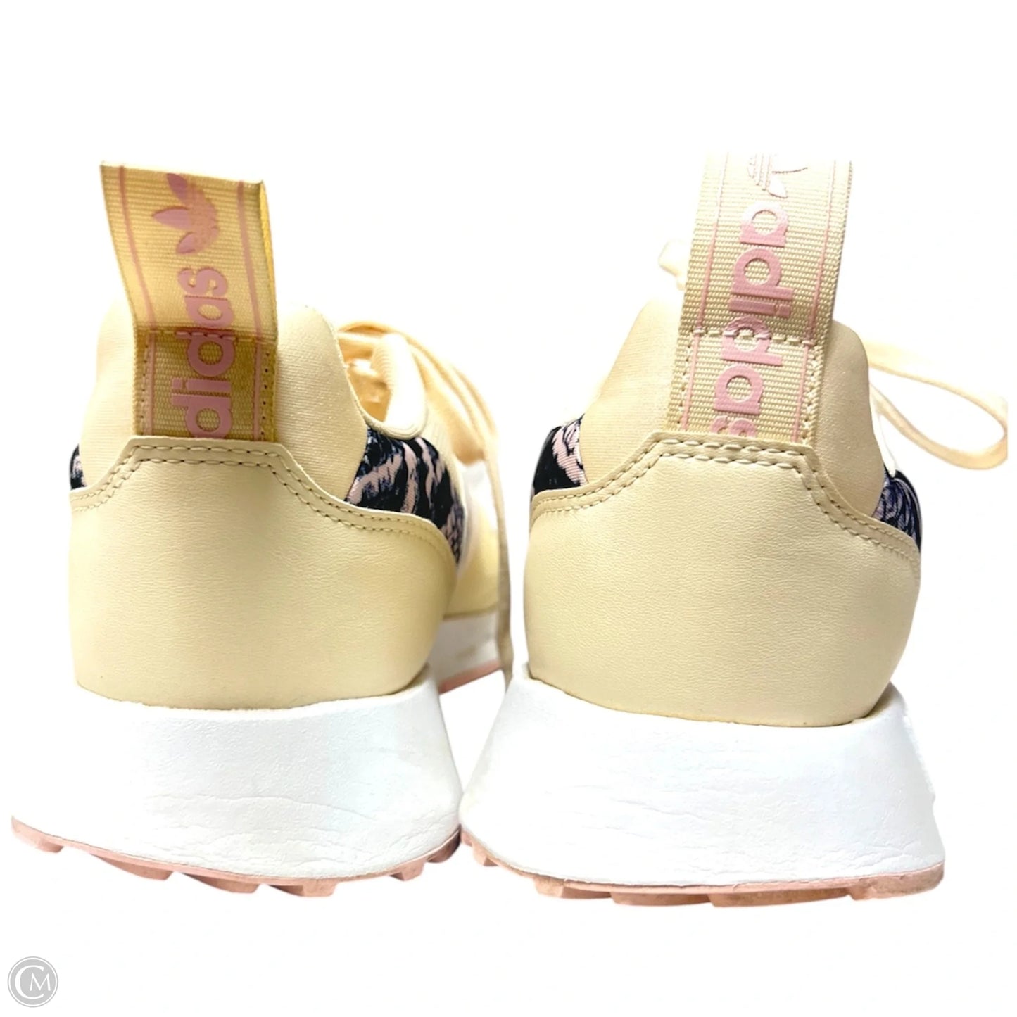 Shoes Athletic By Adidas In Cream & Pink, Size: 8