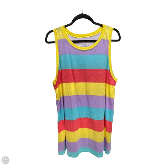Tunic Sleeveless By Torrid In Multi-colored, Size: 2x
