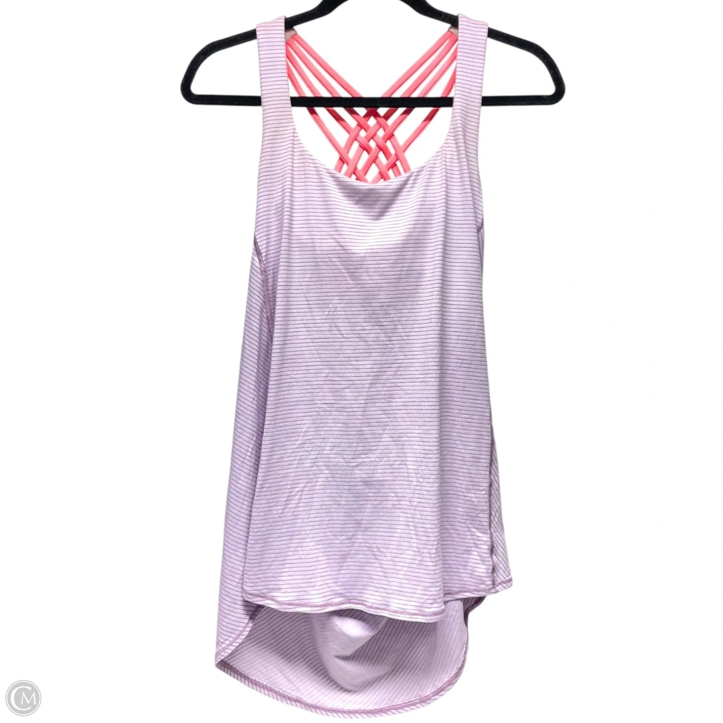 Athletic Tank Top By Lululemon In Purple, Size: 8