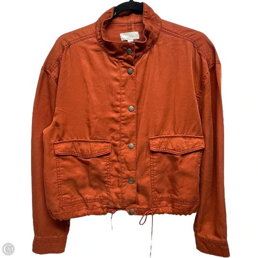 Jacket Other By Loft In Orange, Size: S