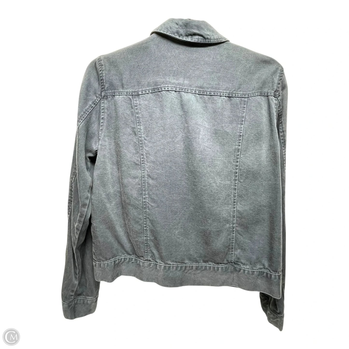 Jacket Shirt By Jane And Delancey In Grey, Size: S