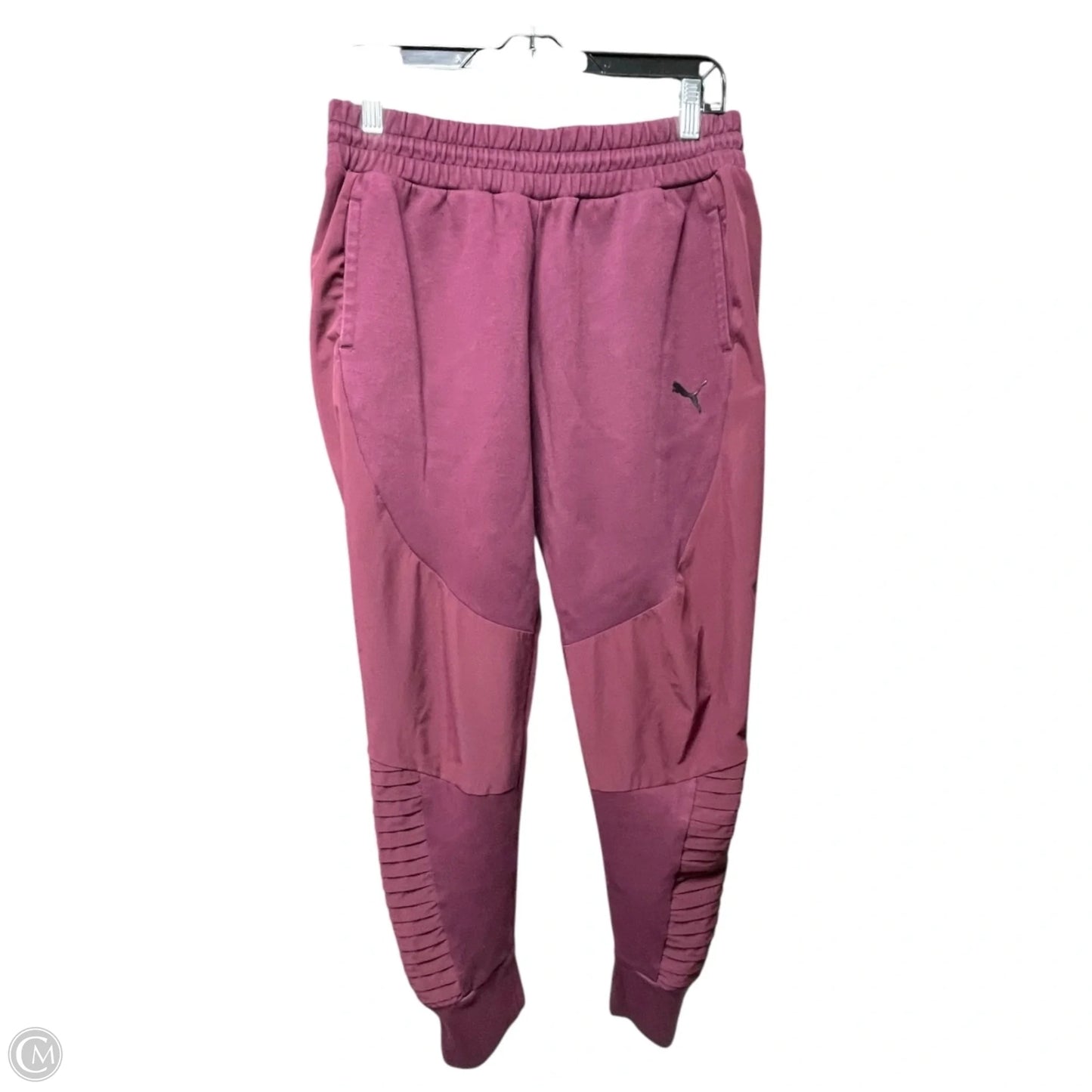 Athletic Pants By Puma In Maroon, Size: M