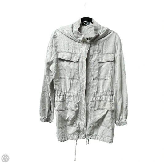 Jacket Utility By Express In Taupe, Size: S