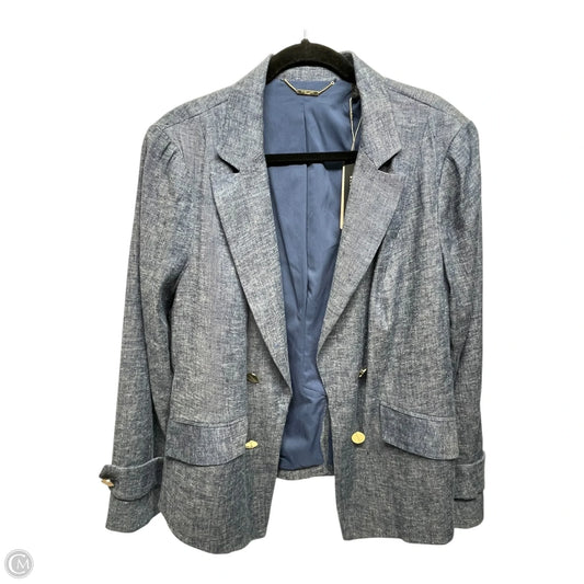 Blazer By Chicos In Blue, Size: L