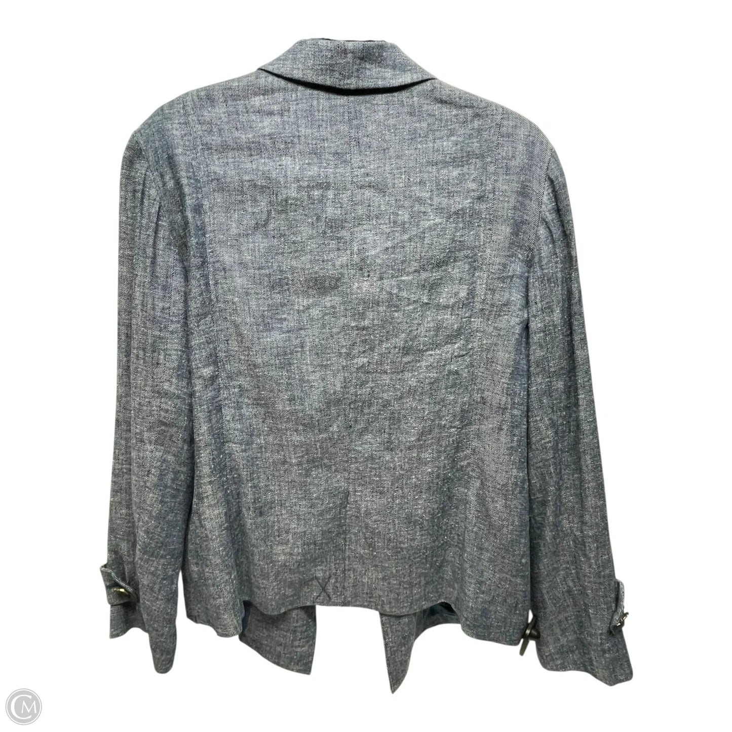 Blazer By Chicos In Blue, Size: L