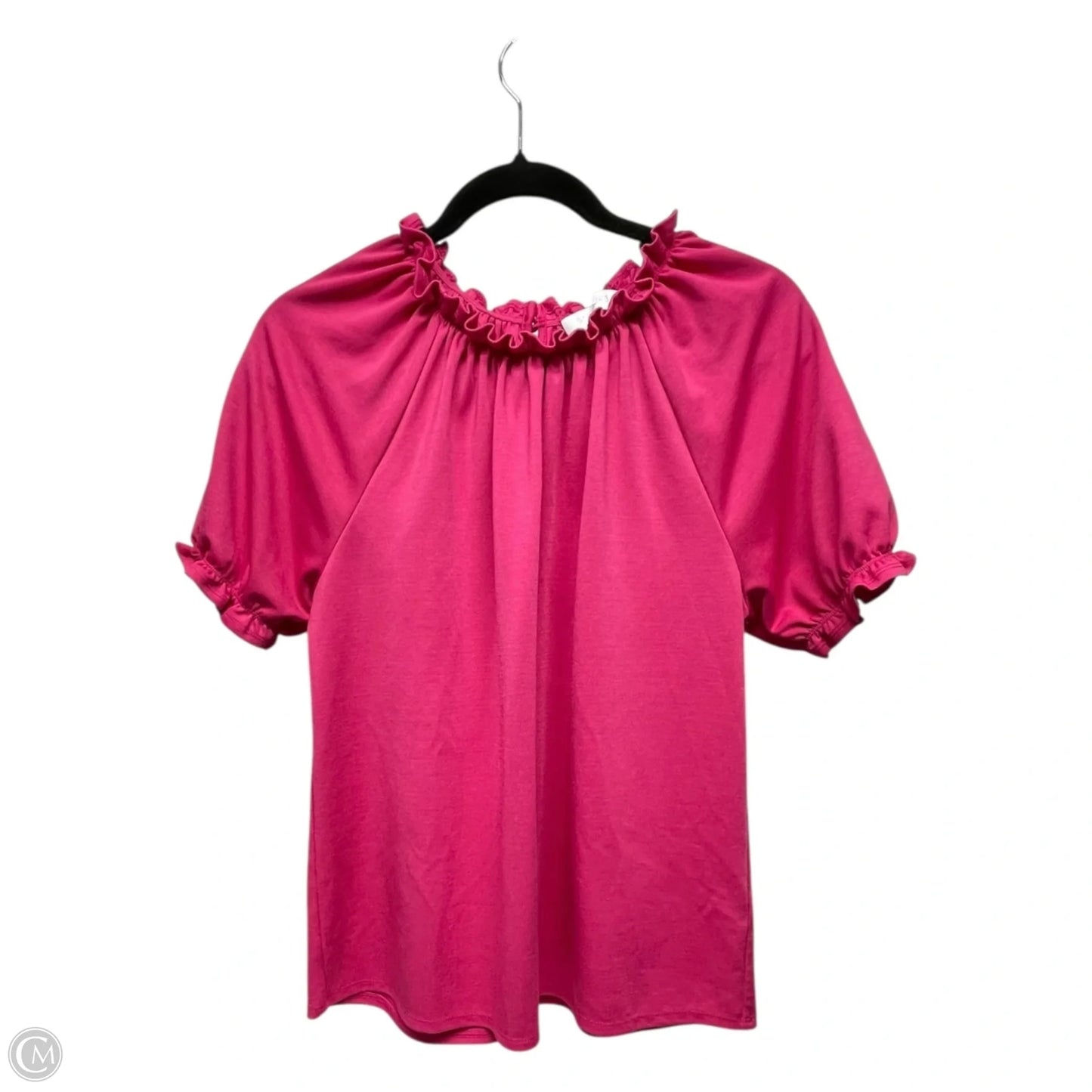 Top Short Sleeve By Sugar Lips In Pink, Size: M