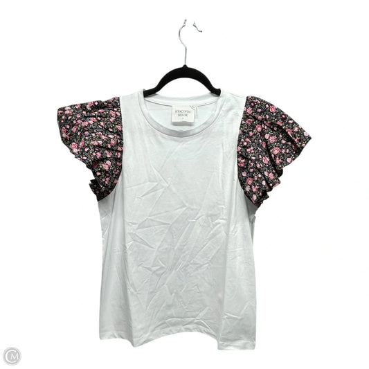 Top Short Sleeve By Tuckernuck In Floral Print, Size: M