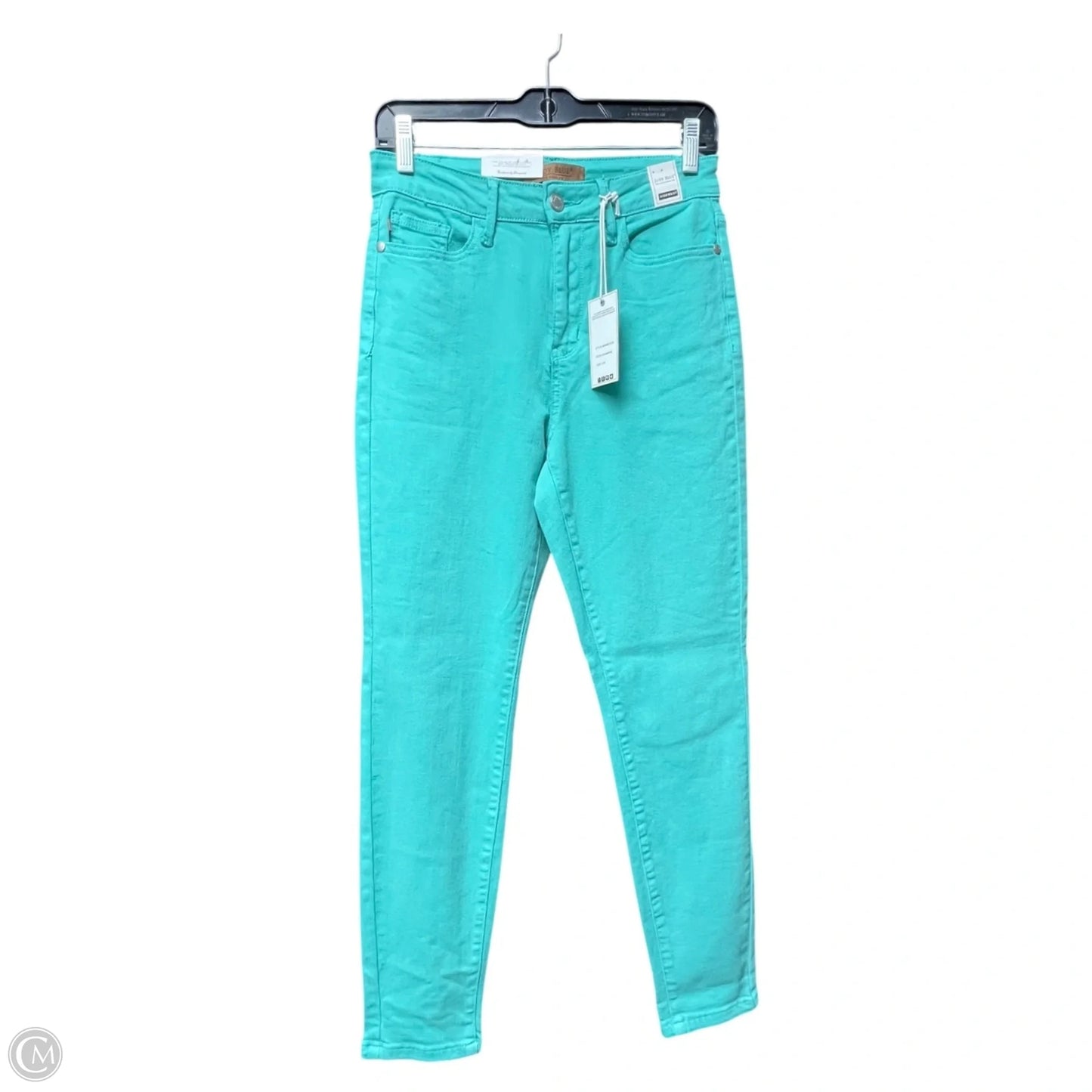 Jeans Wide Leg By Judy Blue In Aqua, Size: 2