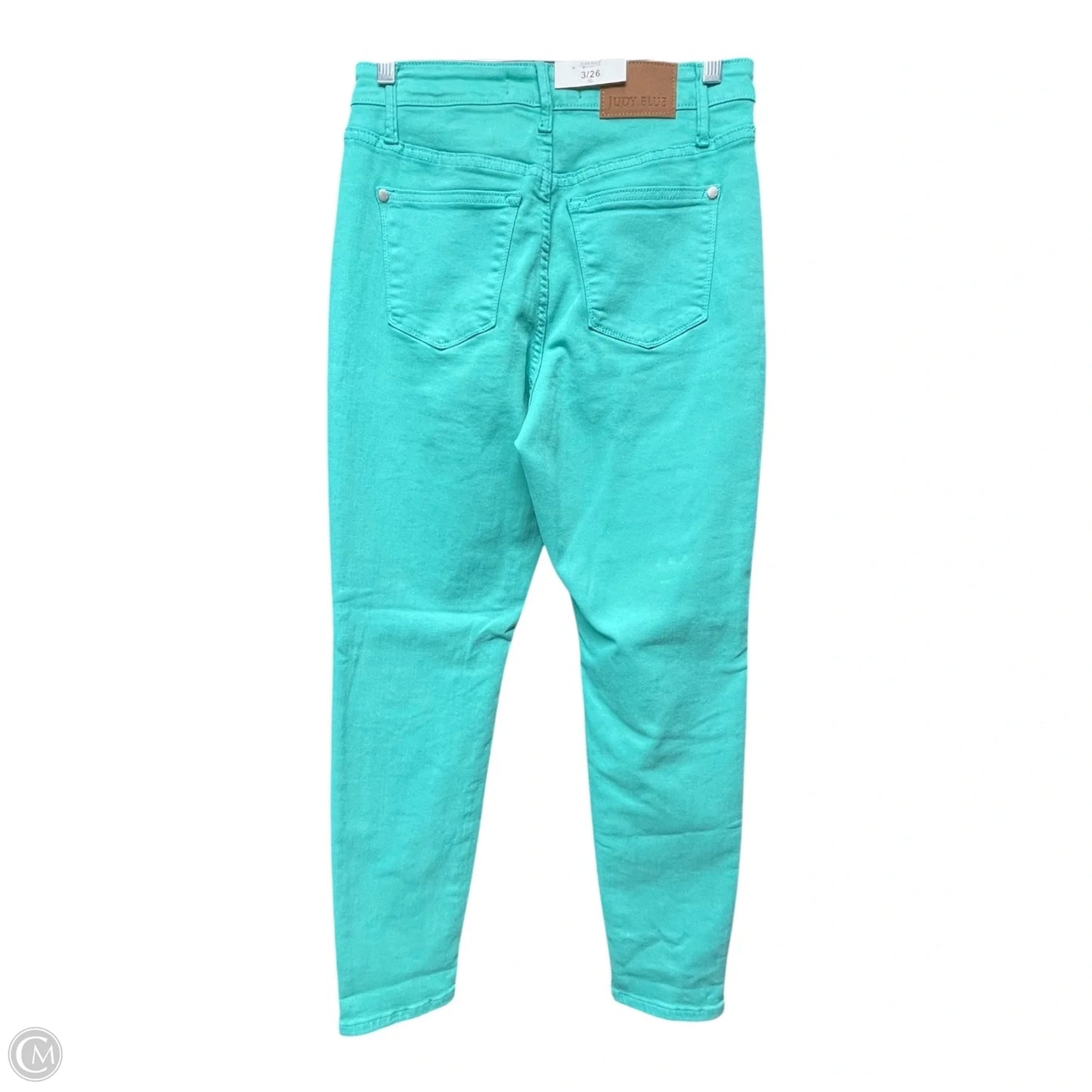 Jeans Wide Leg By Judy Blue In Aqua, Size: 2