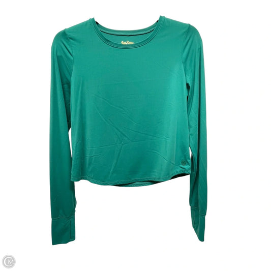 Top Long Sleeve Designer By Lilly Pulitzer In Teal, Size: Xs