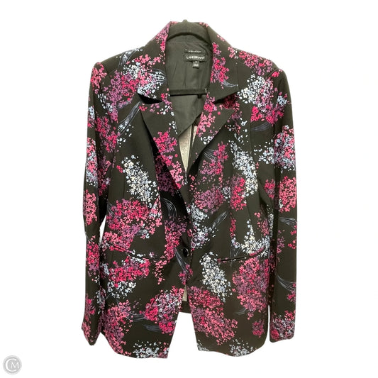 Blazer By Lane Bryant In Floral Print, Size: 16