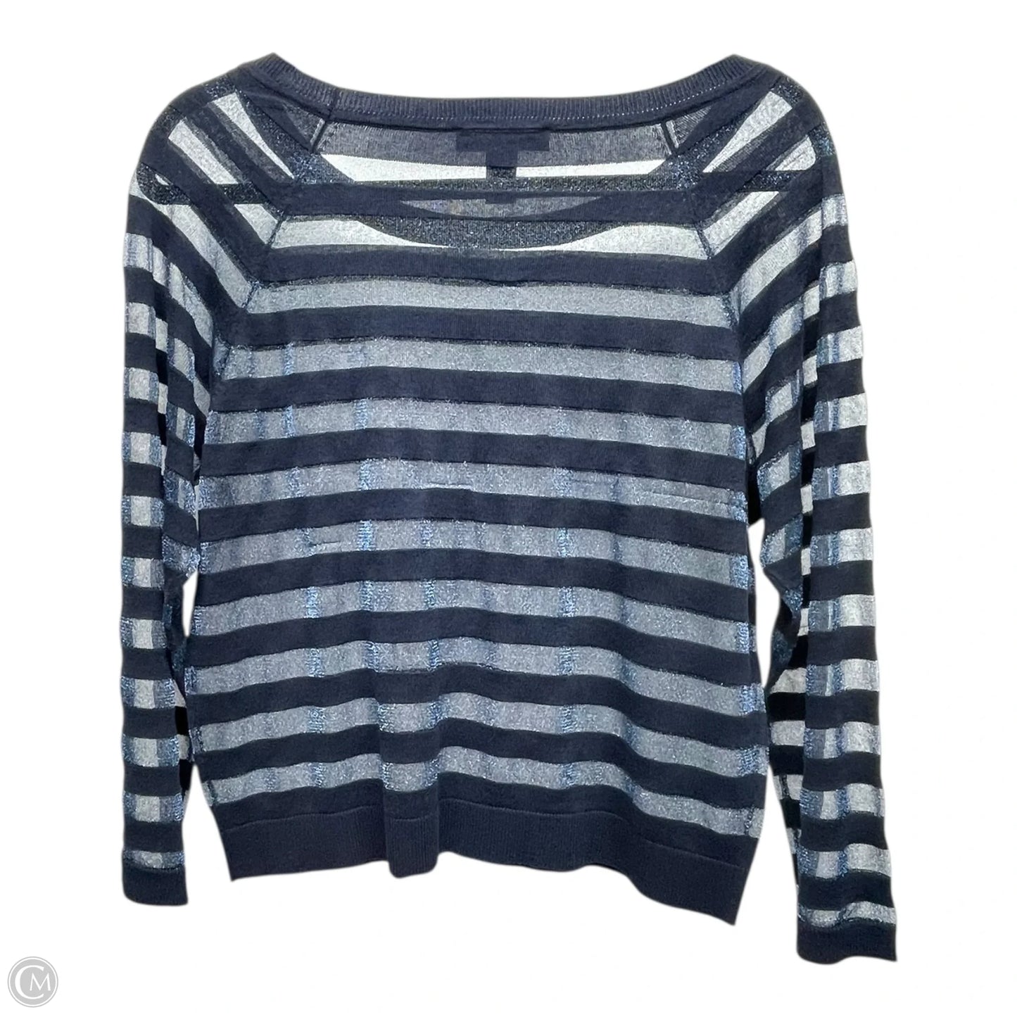 Top 3/4 Sleeve By shyanne In Striped Pattern, Size: L