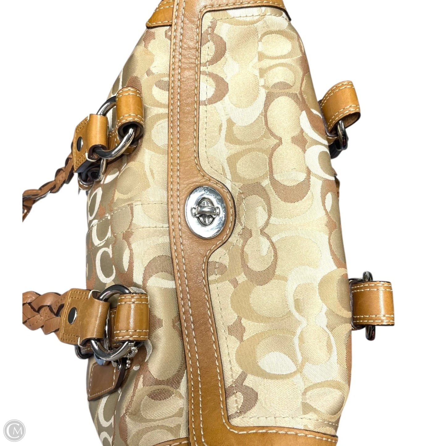 Handbag Designer By Coach, Size: Medium