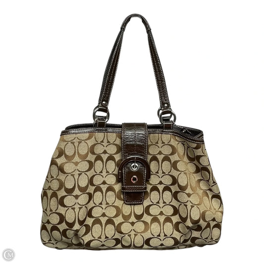 Handbag Designer By Coach, Size: Medium