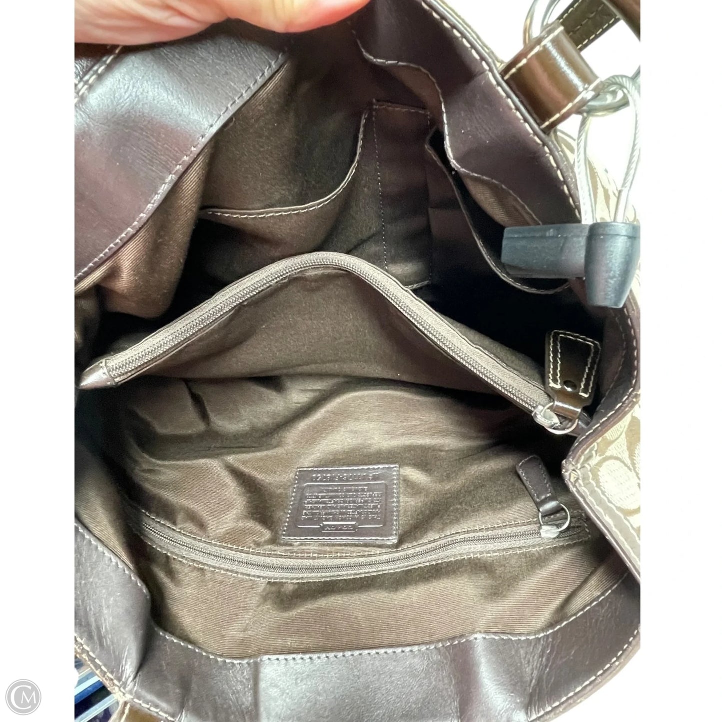 Handbag Designer By Coach, Size: Medium