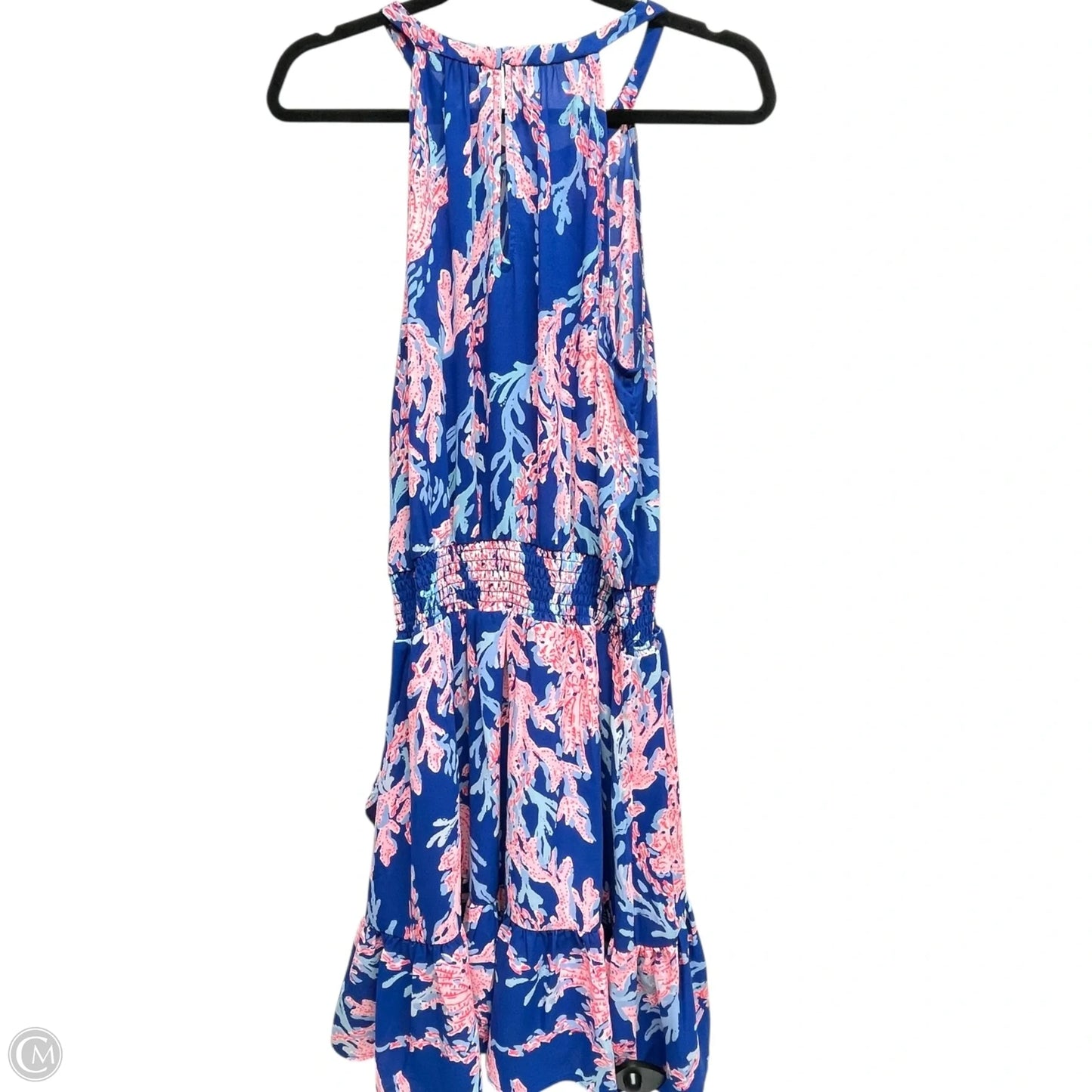 Dress Designer By Lilly Pulitzer In Blue & Red, Size: 10