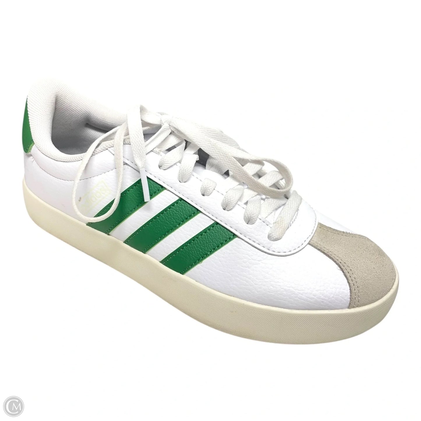 Shoes Sneakers By Adidas In Green & White, Size: 9.5