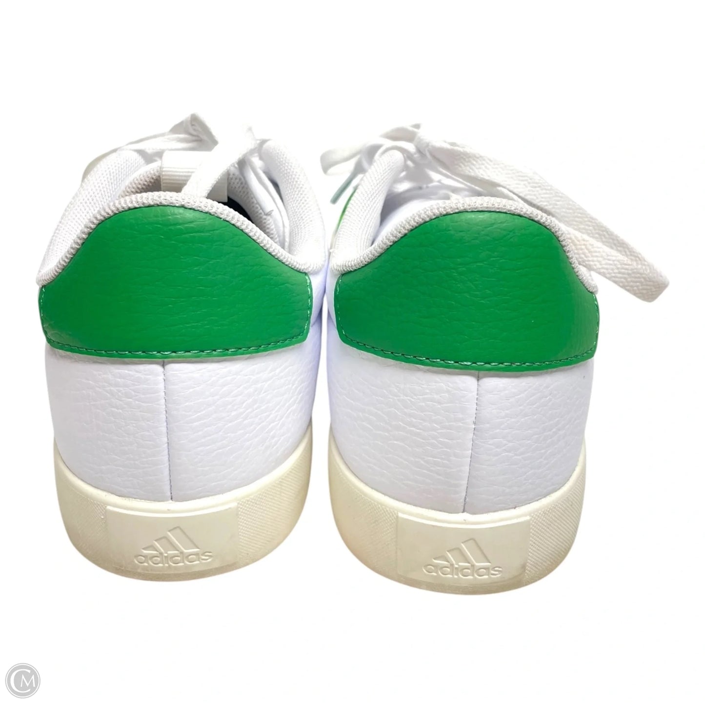 Shoes Sneakers By Adidas In Green & White, Size: 9.5