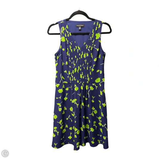 Dress Casual Short By Banana Republic In Blue & Green, Size: 2p