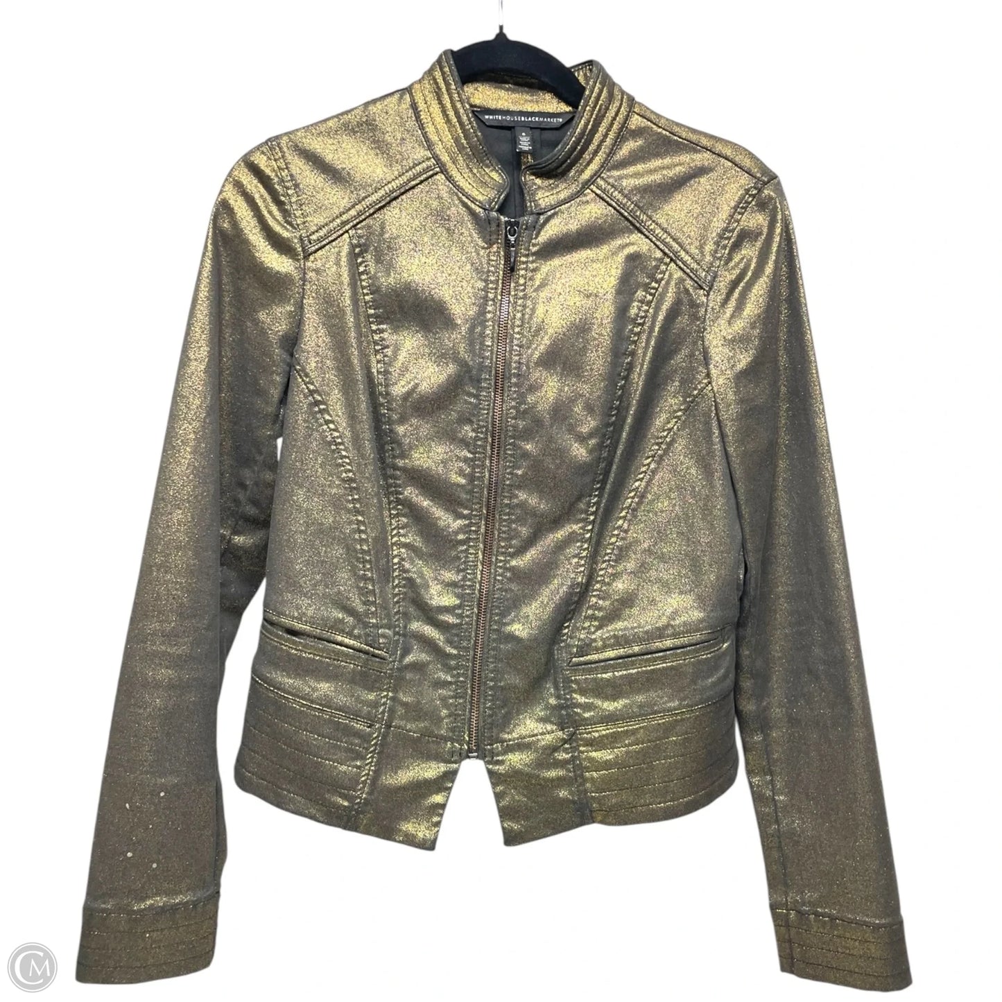 Jacket Other By White House Black Market In Gold, Size: 6