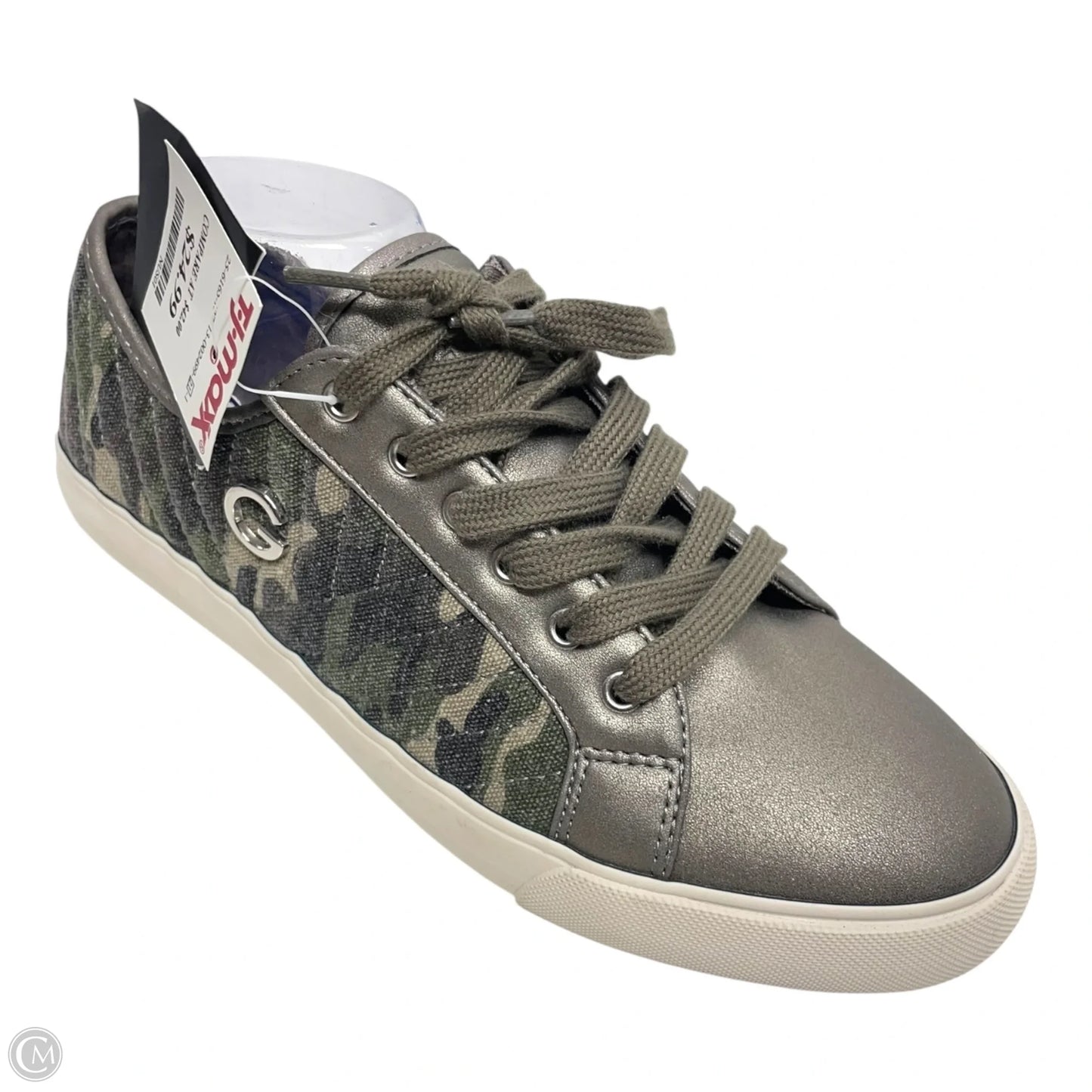 Shoes Sneakers By Guess In Camouflage Print, Size: 10
