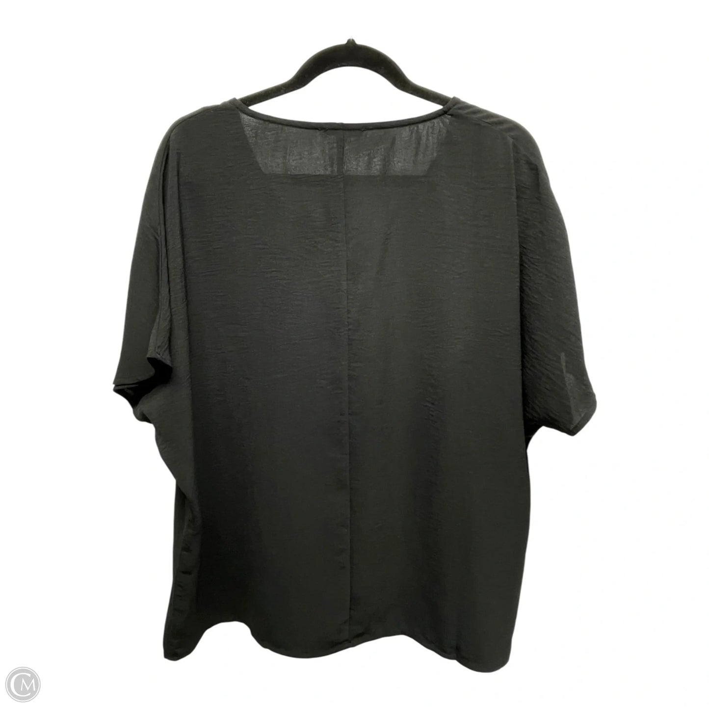 Top Short Sleeve By La Miel In Black, Size: S