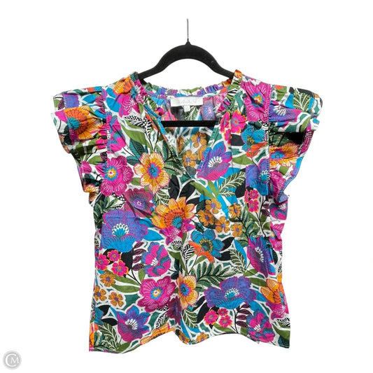 Top Short Sleeve By Sugar Lips In Multi-colored, Size: S