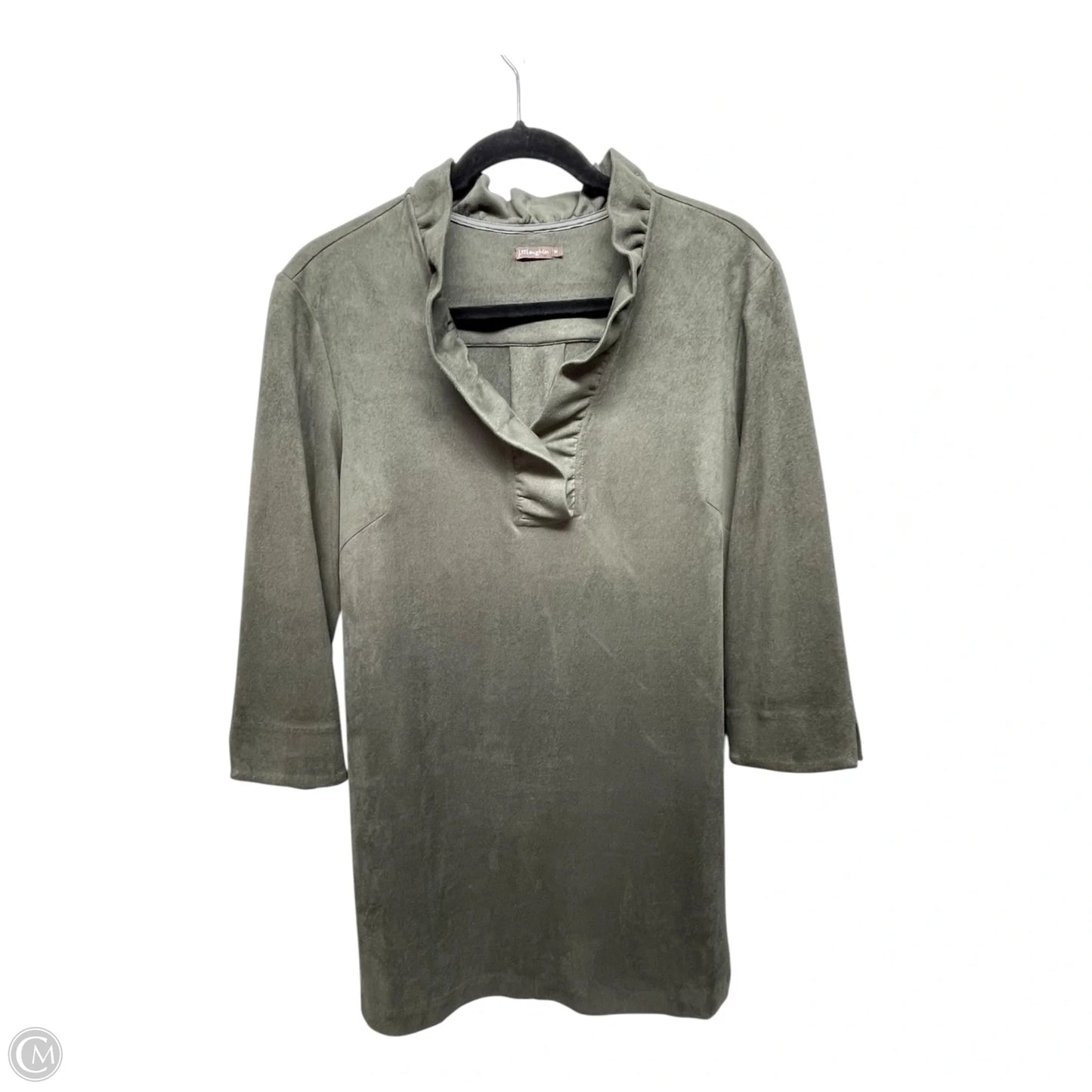 Top Long Sleeve By J Mclaughlin In Green, Size: M