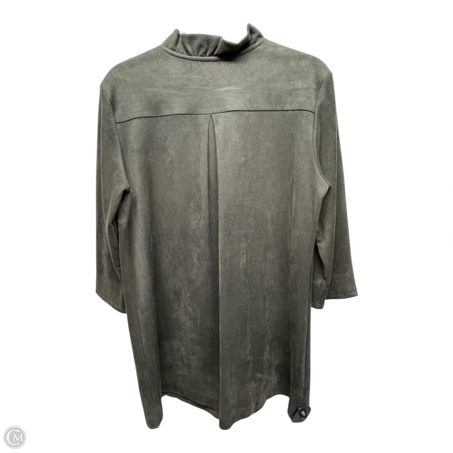 Top Long Sleeve By J Mclaughlin In Green, Size: M