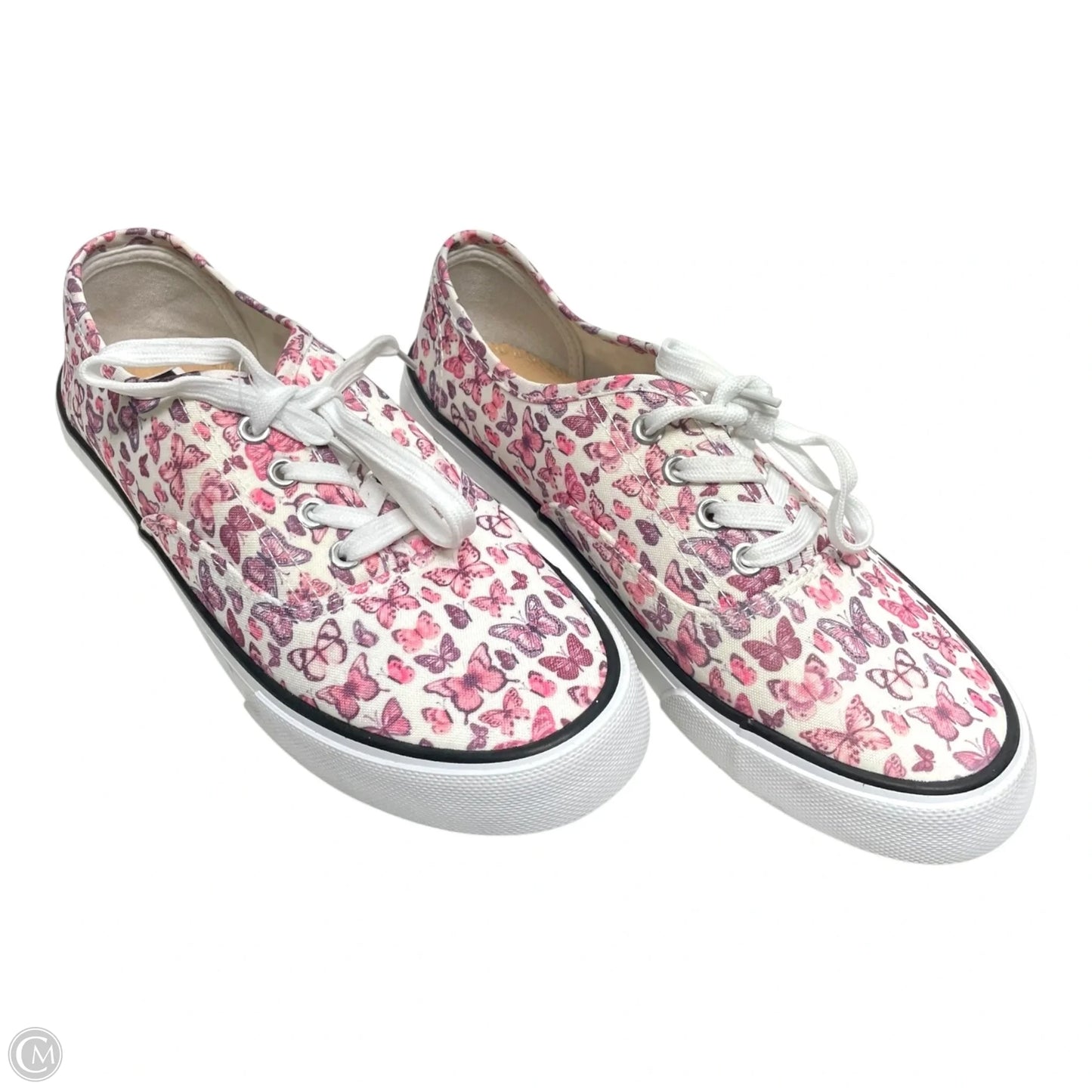 Shoes Sneakers By Isaac Mizrahi In Pink, Size: 9