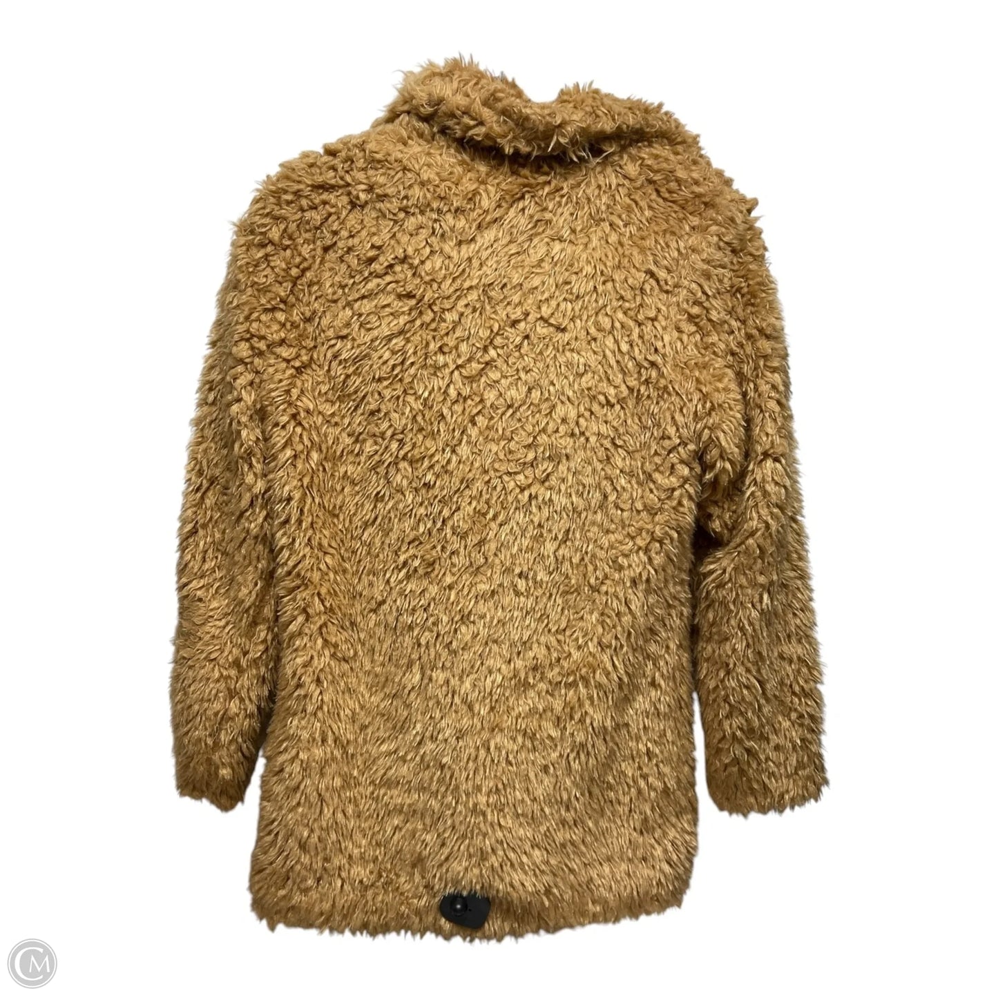 Coat Faux Fur & Sherpa By SUGAR POISON In Tan, Size: L