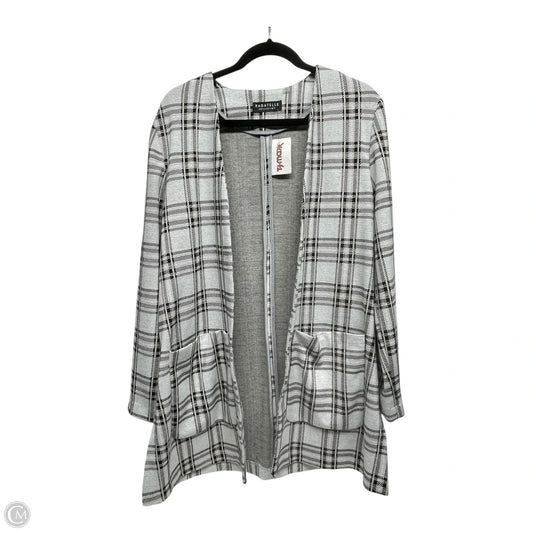 Cardigan By Bagatelle In Black & Grey, Size: Xl